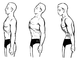 Homme effectuant des inspirations et expirations amples. Ceci montre que la respiration mobilise l'ensemble du corps et a un impact sur sa posture globale.